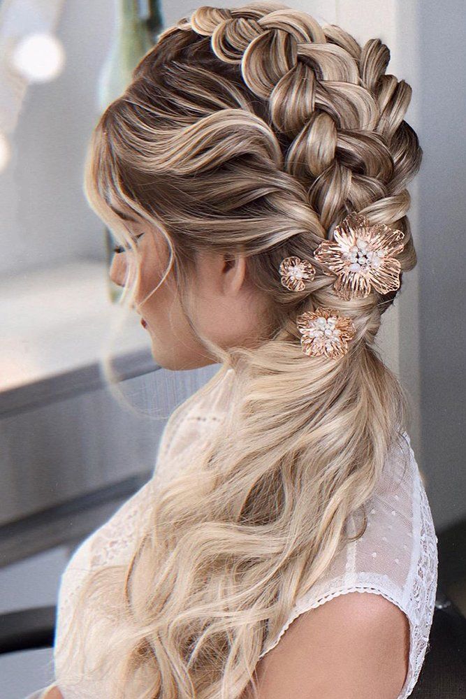 Braided Wedding Hair 2023 Guide_ 40 Looks by Style