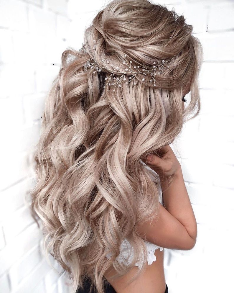 Braut Haarranke Hochzeit Haarranke Braut Haarschmuck Hochzeit Haarschmuck Rosegold Braut Haarranke Silber Braut Haarschmuck